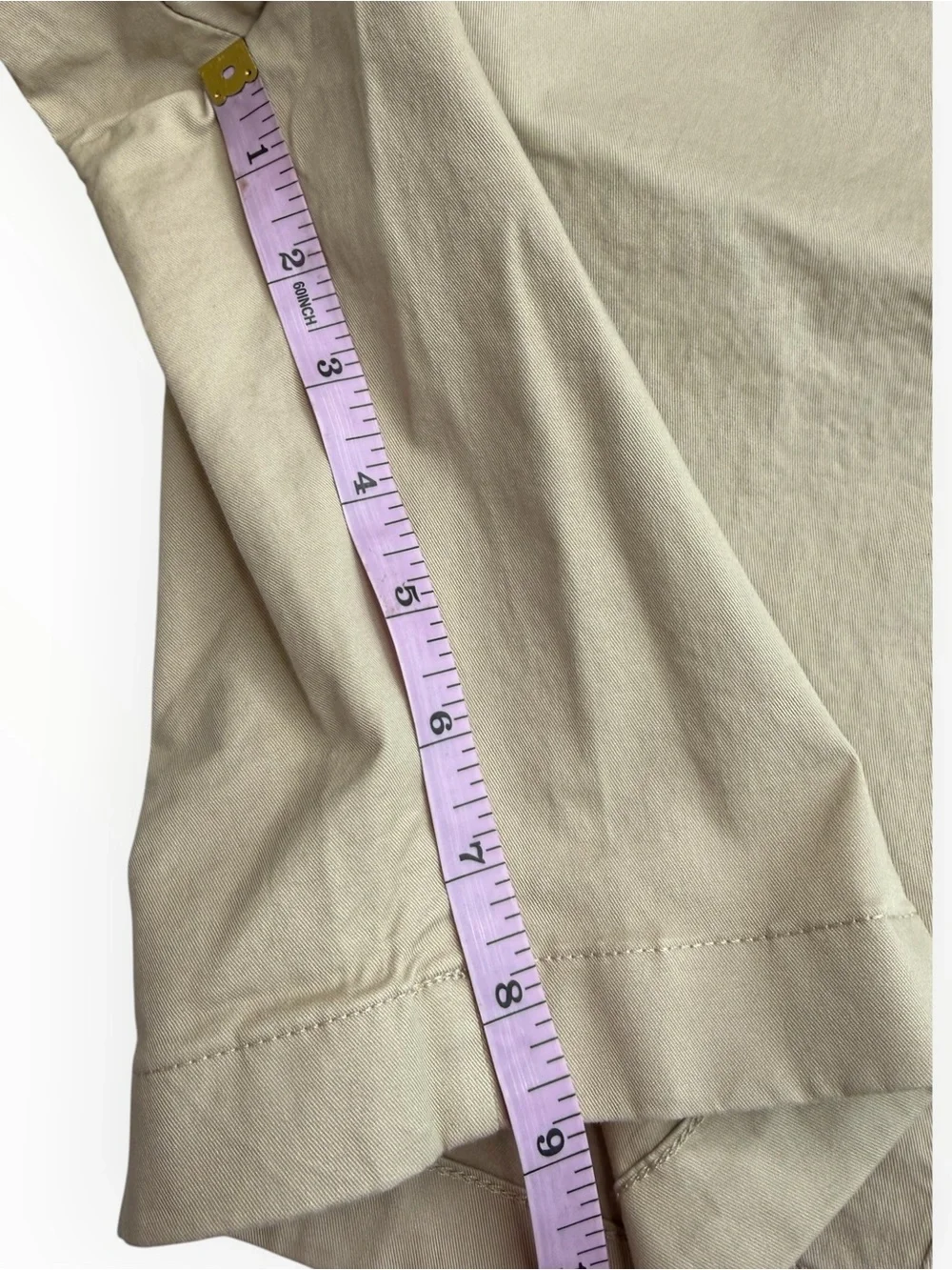 J. Crew NWT Khaki 9” Bermuda Shorts Size 8 P0991